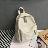Waterproof Canvas Women Backpack School Bag Backpacks for Teenage