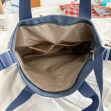 Waterproof Canvas Women Handbags Shoulder Bags Youth Version