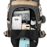 Women Backpack Purse Anti-theft Rucksack Mochila Hairball Lightweight