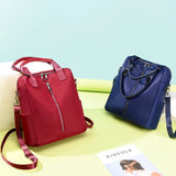 Waterproof Casual Women Backpack Purse Portable Anti-theft Travel Backpack