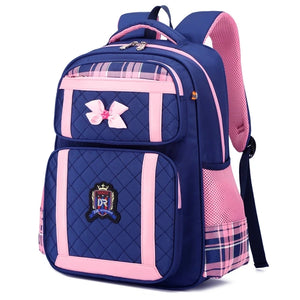Waterproof Girls School Backpacks Kids Book Bag