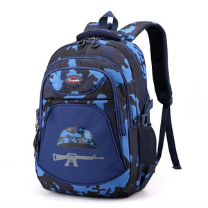 Waterproof Kids School Backpack Orthopedic Boys Girls Primary Bag