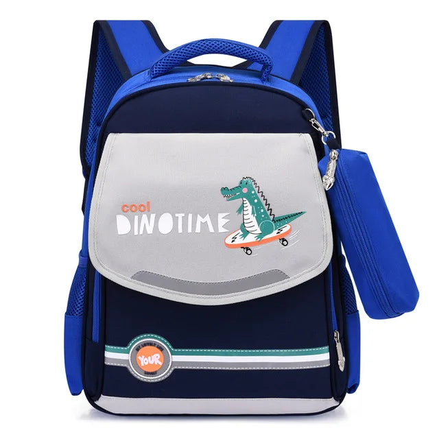 Waterproof School Bags Boys Girls Backpack Kids Book Bag