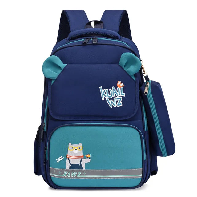 Waterproof Kids School Bags Boys Girls Backpack Orthopedic Schoolbag