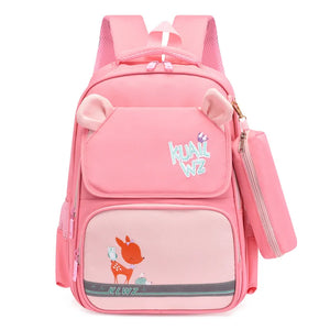 Waterproof Kids School Bags Boys Girls Backpack Orthopedic Schoolbag