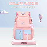 Girls Waterproof School Backpack Kids Orthopedic Bag