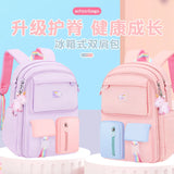 Girls Waterproof School Backpack Kids Orthopedic Bag