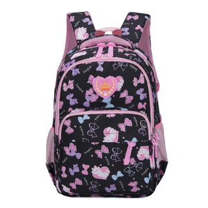 Waterproof Children School Bags For Girls Kids Cartoon Primary School Backpacks