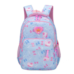 Waterproof Children School Bags For Girls Kids Cartoon Primary School Backpacks