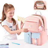 Waterproof Girls School Backpack Orthopedic Kids Mochila Infantil