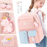 Waterproof Girls School Backpack Orthopedic Kids Mochila Infantil