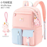 Waterproof Girls School Backpack Orthopedic Kids Mochila Infantil