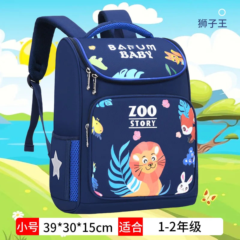 Waterproof School Bags for Boys Girls Kids Orthopedic Backpack