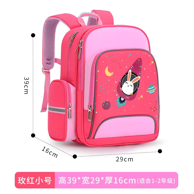 Waterproof Kids School Bag Orthopedic Boys Girls Backpack