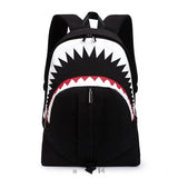 Waterproof Children School Bags Boys Orthopedic USB Luminous Backpack Shark