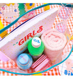 Waterproof Clear Handbag Girls Rabbit Transperant Travel Beach Bag