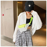 Waterproof Clear Pvc Fanny Pack Women See Through Jelly Purse