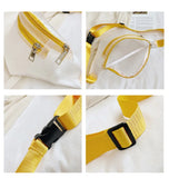Waterproof Clear Pvc Fanny Pack Women See Through Jelly Purse