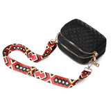 Waterproof Crossbody Shoulder Bag with Colored Strap