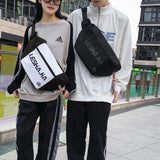Waterproof Composite Waist Bag For Men Unisex Reflective Outdoor Chest Bag
