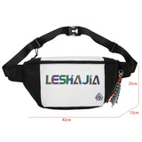 Waterproof Composite Waist Bag For Men Unisex Reflective Outdoor Chest Bag