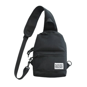 Waterproof Oxford Shoulder Bags Casual Crossbody Chest Waist Fanny Pack