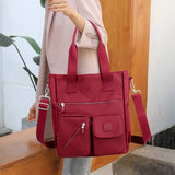 Waterproof Crossbody Bags Nylon Multifunctional Large Capacity Casual
