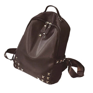 Waterproof Rivet School Backpack Women's Bag Oxford Cloth Gift