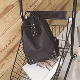 Waterproof Rivet School Backpack Women's Bag Oxford Cloth Gift