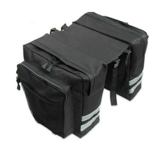 Waterproof Double Panniers Bag Bike Bicycle Cycling Rear Seat Trunk Rack Pack