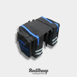 Waterproof Double Panniers Bag Bike Bicycle Cycling Rear Seat Trunk Rack Pack