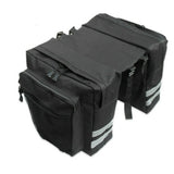 Waterproof Double Panniers Bag Bike Bicycle Cycling Rear Seat Trunk Rack Pack