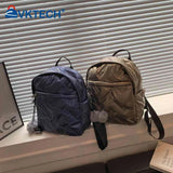 Waterproof Down Cotton School Bags Solid Women Student School Bags Casual