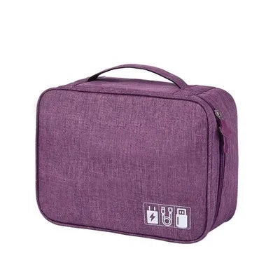 Waterproof Elec. Organizers Bag Large Capacity Digital Pack Cationic F