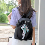 Waterproof Fabric Large Female Shoulder Bag Casual Travel Backpack