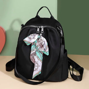 Waterproof Fabric Large Female Shoulder Bag Casual Travel Backpack