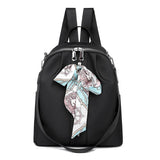 Waterproof Fabric Large Female Shoulder Bag Casual Travel Backpack