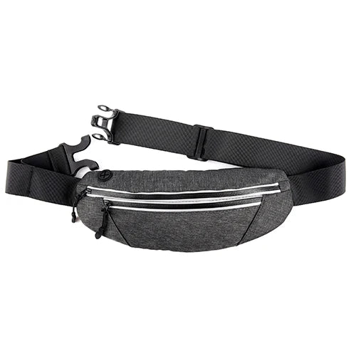 Waterproof Fanny Pack Outdoor Sport Waist Bag Reflective Hip Bag