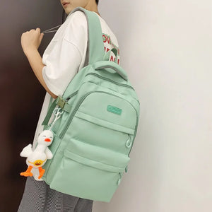 Waterproof Backpack Women's Bag Schoolbag for Girls Outdoor Travel