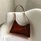 Waterproof Transparent Bags Women Handbags PVC Purse Single Shoulder PVC Handbag