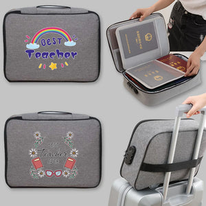 Waterproof File Lockbox Handbags Security Anti-theft Box