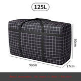 Waterproof Foldable Duffle Bag Travel Clothes Storage Bags Zipper