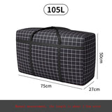 Waterproof Foldable Travel Bag Thick Clothes Storage Large Capacity Duffle Bag