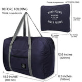 Waterproof Foldable Nylon Luggage Bag Casual Shoulder Bags