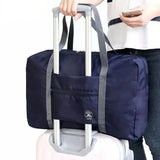 Waterproof Foldable Nylon Luggage Bag Casual Shoulder Bags