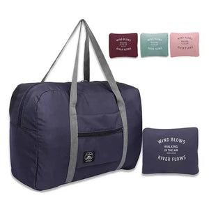 Waterproof Foldable Nylon Luggage Bag Casual Shoulder Bags