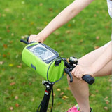 Waterproof Front Tube Handlebar Cylinder Bag for Bicycle