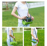 Waterproof Front Tube Handlebar Cylinder Bag for Bicycle