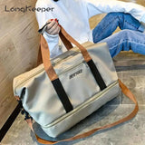 Waterproof Gym Bag Unisex Large Capacity Travel Sports Duffel Bag