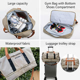 Waterproof Gym Bag Unisex Large Capacity Travel Sports Duffel Bag